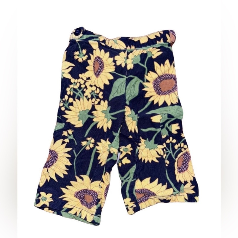 Gymboree Sunflower Corduroy Pants